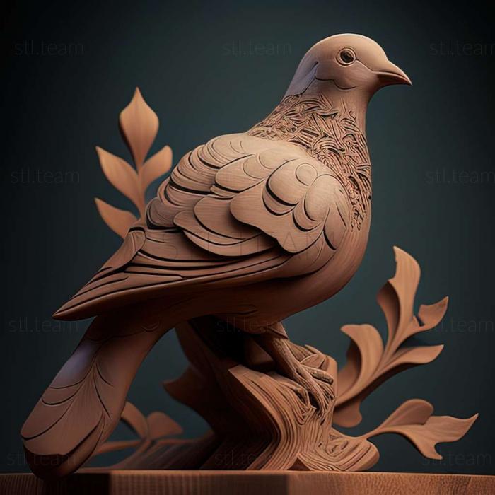 3D model dove (STL)